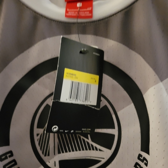 Nike Basketball Golden State Warriors Crop Top Small NWT - Picture 3 of 5